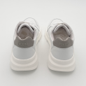 Pollini - Sneakers - Homme - Cuir - blanc - semelle gomme design  5