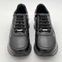 Pollini - Sneakers - Homme - Cuir - Agneau - Noir - semelle extralight 2