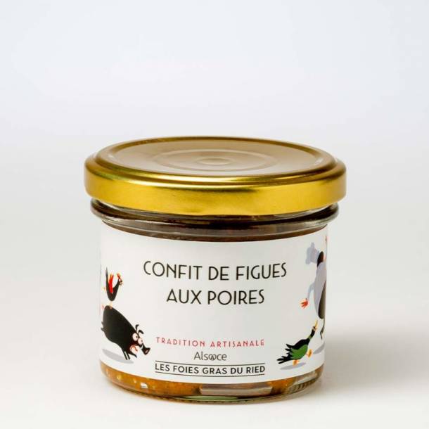 Confit de figues aux poires 90 grs 1