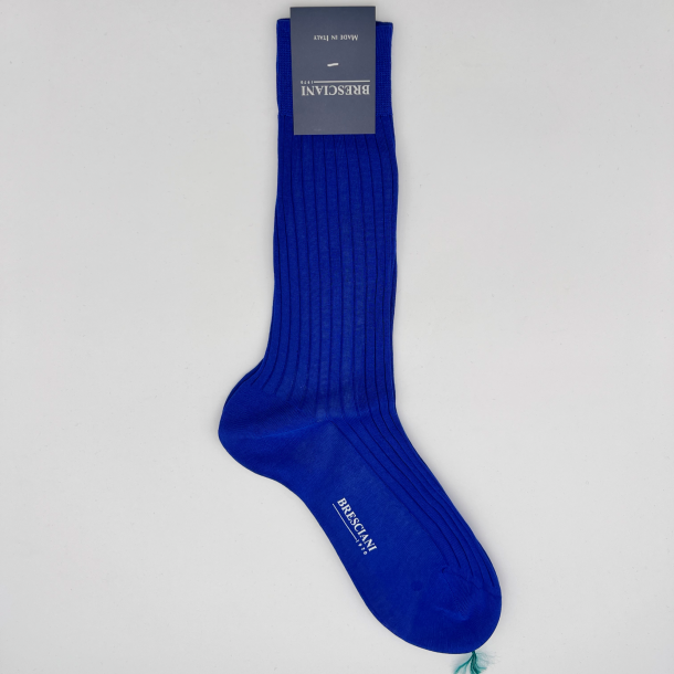 Bresciani - Chaussettes - Courtes - Bleu - électrique - 050 1