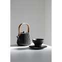 Revol Porcelaine - Pekoe - Bol à Thé - Black Smooth Dark Metal - 13,5 cl 4