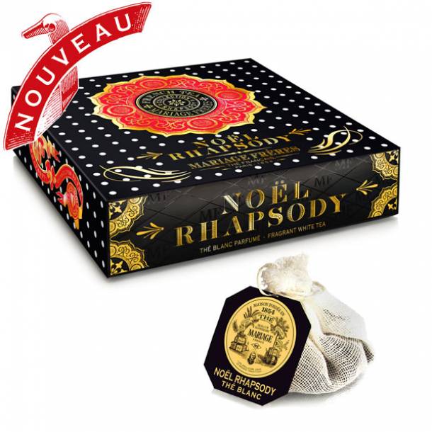 Mariage Frères - Thé Blanc - Noël Rhapsody - 30 Bourses - TB8877 1