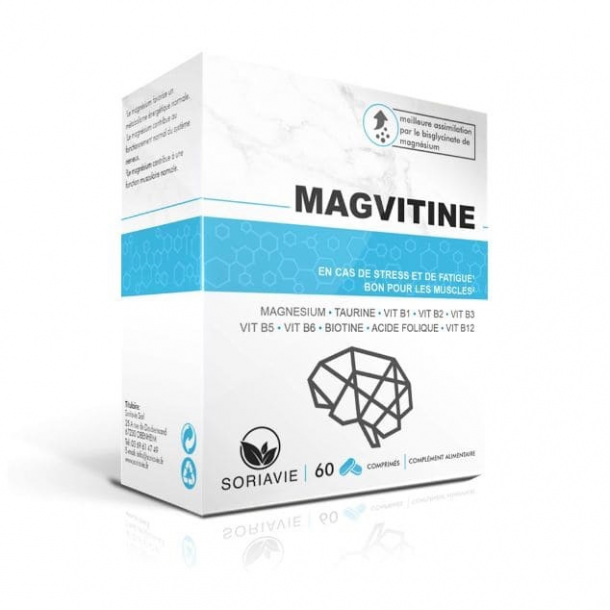 Sorianatural - Magvitine - 60 Comprimés 1