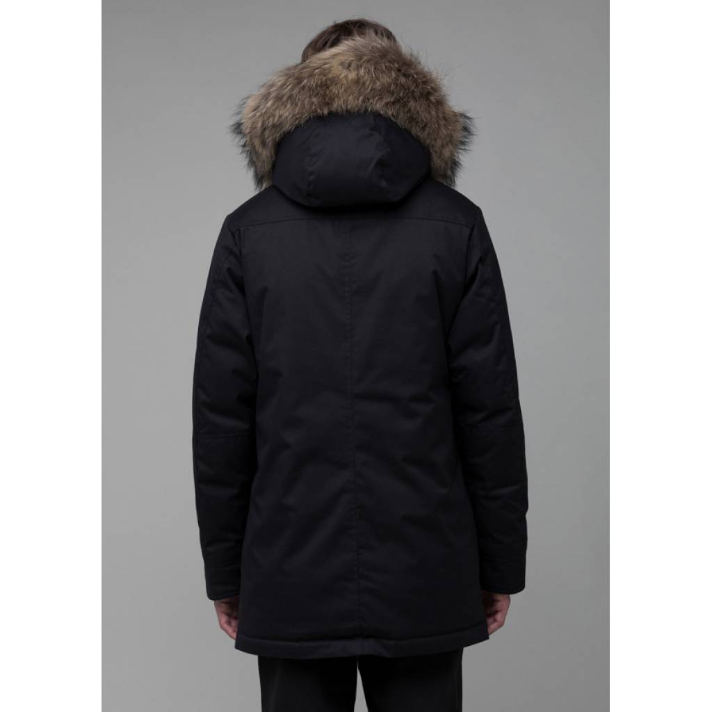 Pyrenex Parka Annecy Men Black Fourrure