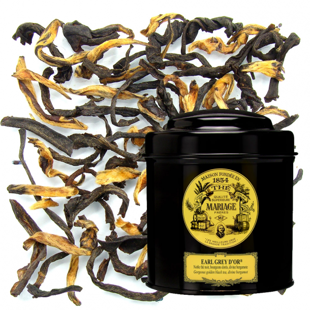 Mariage Frères - Thé Noir - Earl Grey d'or - Boite 100 grs - TC8000 1