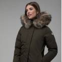 Pyrenex - Parka - Bordeaux - Femme - Sauge - Kaki 1