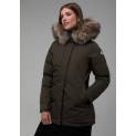 Pyrenex - Parka - Bordeaux - Femme - Sauge - Kaki 2