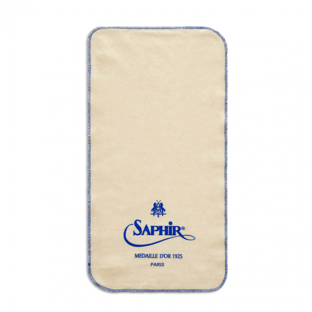 Saphir - Chiffon de nettoyage Chamoisine coton naturel 30 x 52 cm 1