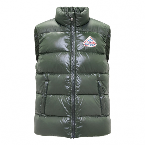 Pyrenex - Doudoune sans-Manche - Unisexe - John 2 - Deep Khaki Brillant 1