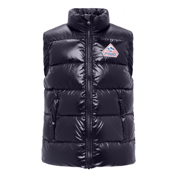 Pyrenex - Doudoune sans-Manche - Unisexe - John 2 - Black Noir Brillant 1