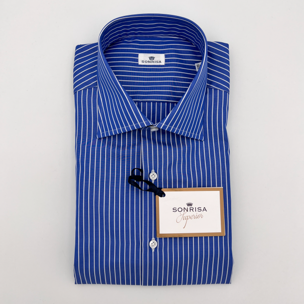 Sonrisa - Chemise - Superior - Bleu - Rayure Blanche - T2015 - 03 1