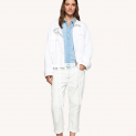 DONDUP - Jeans Koons Joyau - Denim Délavé Blanc  4