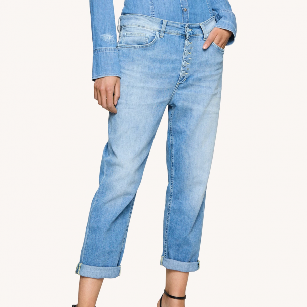 DONDUP - Jeans Koons Joyau - Denim Bleu Clair  1