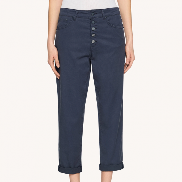 DONDUP - Pantalon Koons joyau - Toile Coton - Marine  1