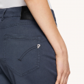 DONDUP - Pantalon Koons joyau - Toile Coton - Marine  3
