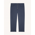 DONDUP - Pantalon Koons joyau - Toile Coton - Marine  5