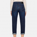DONDUP - Jeans Koons Joyau - Denim Bleu Brut Bouton Chromé 2