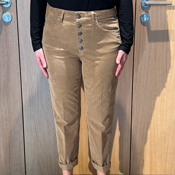 DONDUP - Pantalon Koons joyau - Velours - Beige 1