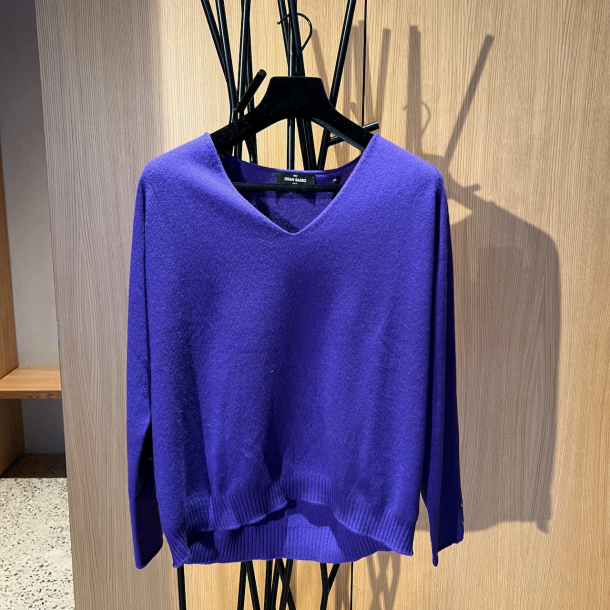 GRAN SASSO - Pull Col V - Violet 1