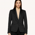DONDUP - Veste Smoking Col Satin Noir 1