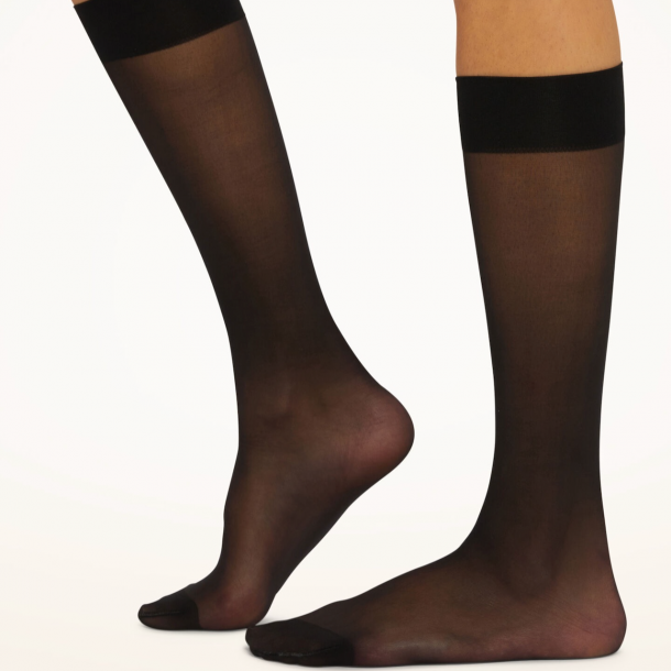 Wolford - individual 10 Knee-Highs - Black 1
