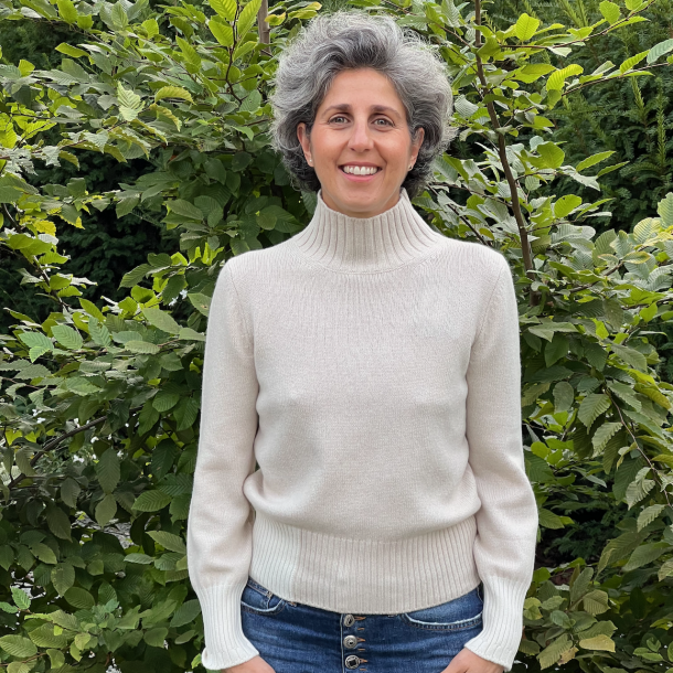 GRAN SASSO - PULL COL MONTANT - Cappuccino écru - 23280/23880 - Couleur 114 1