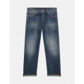 DONDUP - Jeans ICON - Denim Bleu Brut Délavé - Made in Italy 4