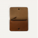 Bleu de Chauffe - Portefeuille Grisbi - Cuir - Brun Ambré 3