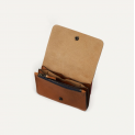 Bleu de Chauffe - Portefeuille Grisbi - Cuir - Brun Ambré 4