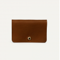 Bleu de Chauffe - Portefeuille Grisbi - Cuir - Brun Ambré 6