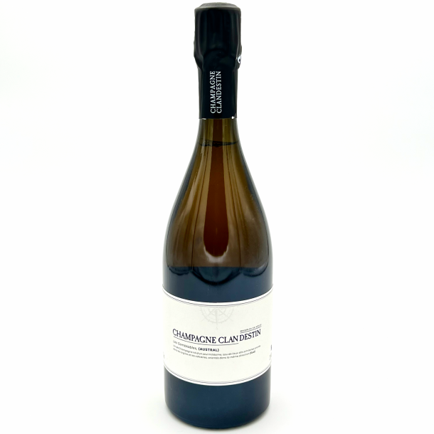 Champagne Clandestin - Les semblables - Austral R19 - 100 % pinot Noir - Brut Nature - 75 cl 1