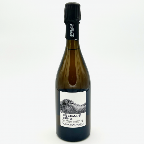 Champagne Clandestin - Les Grandes Lignes - R19 - 100 % Chardonnay - Brut Nature - 75 cl 1