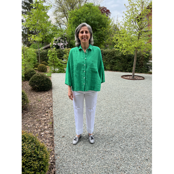 ROSSO 35 - Pantalon - Blanc - 97 % Coton 3 % Elasthane - Made in Italy - HS62046200 1