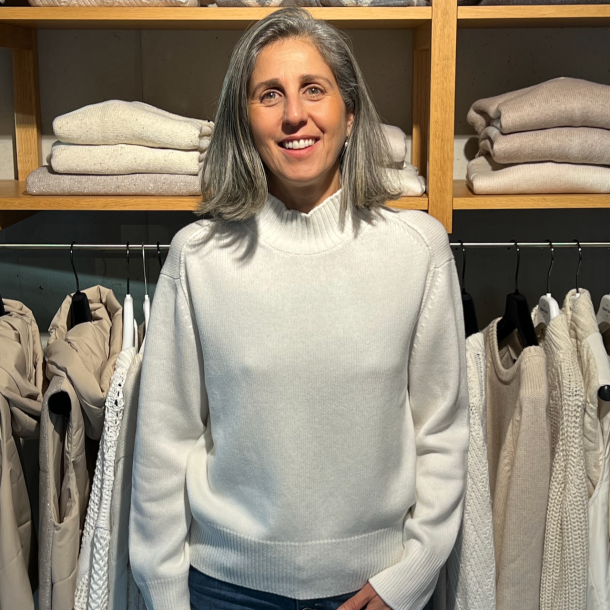 GRAN SASSO - Pull Femme col rond - 23238/12838 - Couleur 001 1