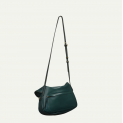 Bleu de Chauffe - Sac Femme - Soft Musette S Janice - Cuir Souple - Vert Serpentine 4