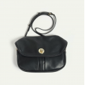 Bleu de Chauffe - Sac Femme - Soft Musette S Janice - Cuir Souple - Noir 1