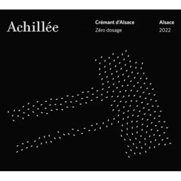 Domaine Achillée - Crémant d' Alsace - Zéro Dosage - 2022 - 75 cl 1