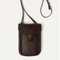 Bleu de Chauffe - Sac Cartouchière Cartel - Cuir - Marron Brun 2