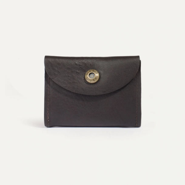 Bleu de Chauffe - Porte Monnaie Talbin - Marron Brun 1