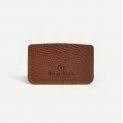Bleu de Chauffe - Porte cartes Visamex - Cuir - Brun Ambré 1