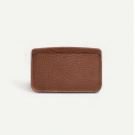 Bleu de Chauffe - Porte cartes Visamex - Cuir - Brun Ambré 2