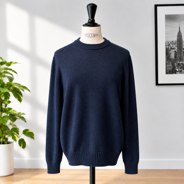 GRAN SASSO HOMME - Pull Col Rond 23149/14212 Couleur 598 Bleu 2