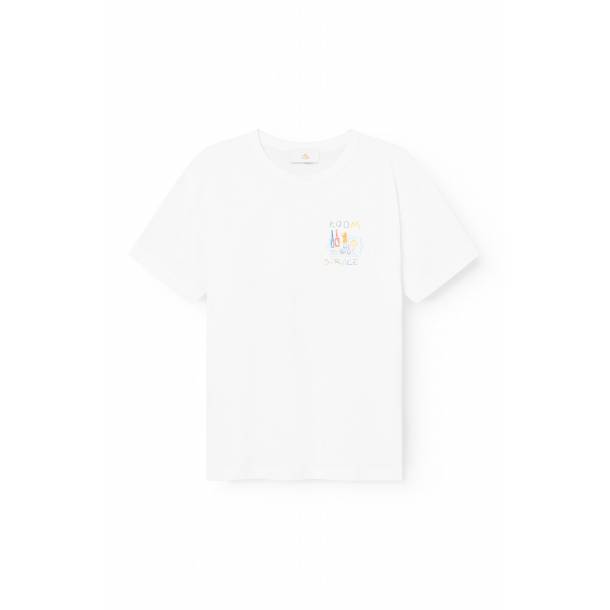 ACE DENIM - T-Shirt White - White Room Service 1