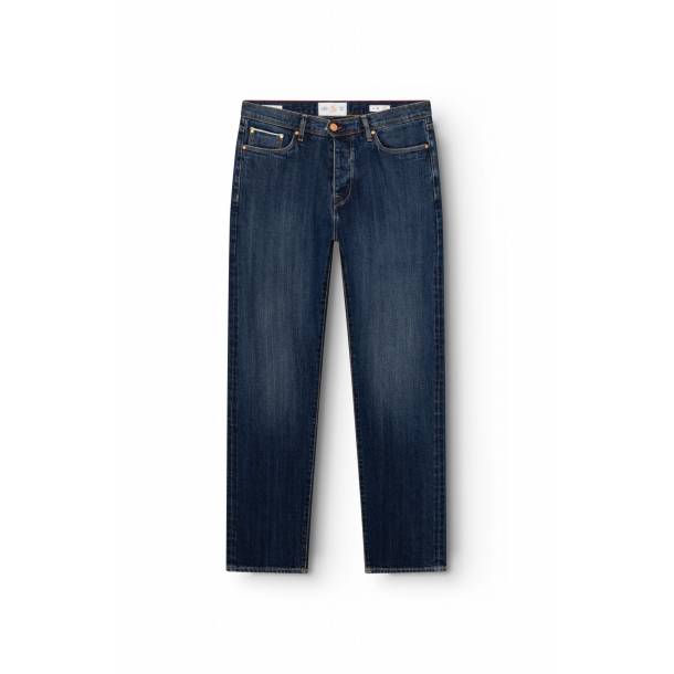 ACE DENIM - AD53 - JEANS SELVEDGE TOILE KURABO - DARK STONE 1