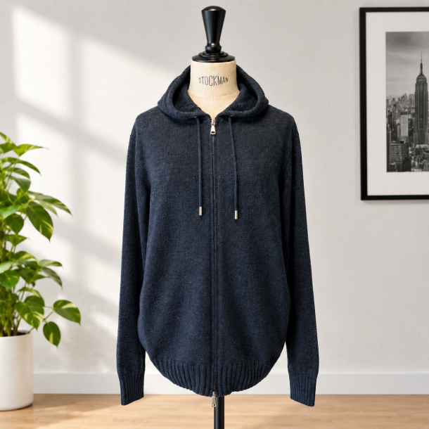 GRAN SASSO HOMME - Hoodie 24172 / 25024 couleur 597 Bleu 1