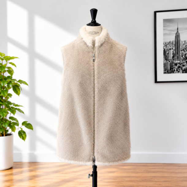 Manzoni 24 - Gilet Vison avec Cashmere Loro Piana 1