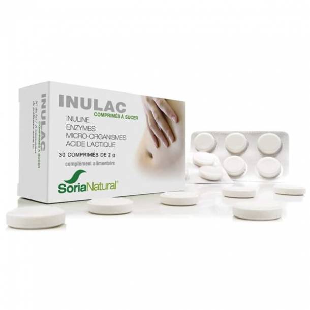 Sorianatural - Inulac - 30 comprimés 1