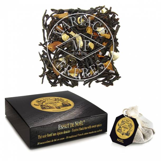 Mariage Frères - Thé Noir - Esprit de Noël - 30 Bourses - TB921 1