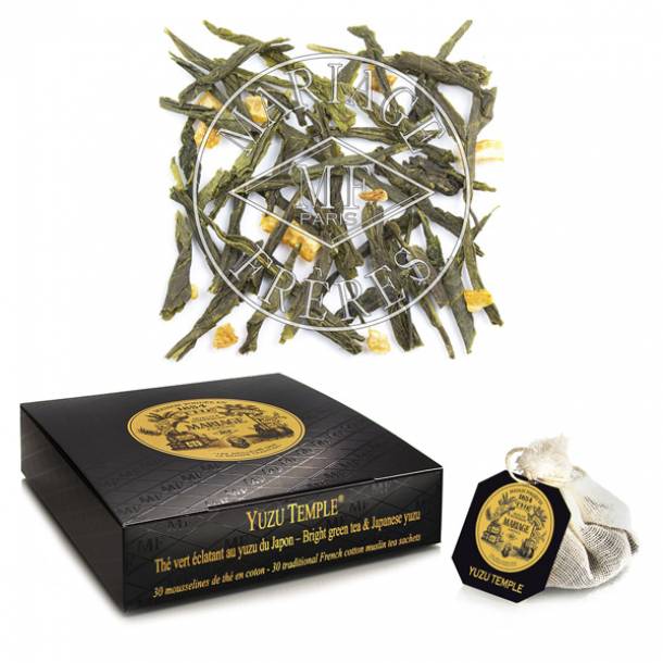 Mariage Frères - Thé Vert - Yuzu Temple - 30 Bourses - TB983 1
