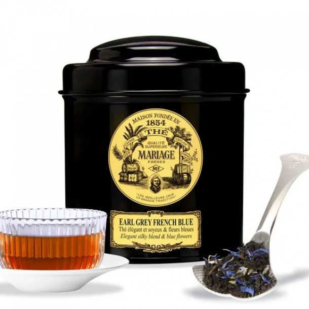Mariage Frères - Thé Noir - Earl Grey French Blue - Boite - 100 g - TC 8005 1